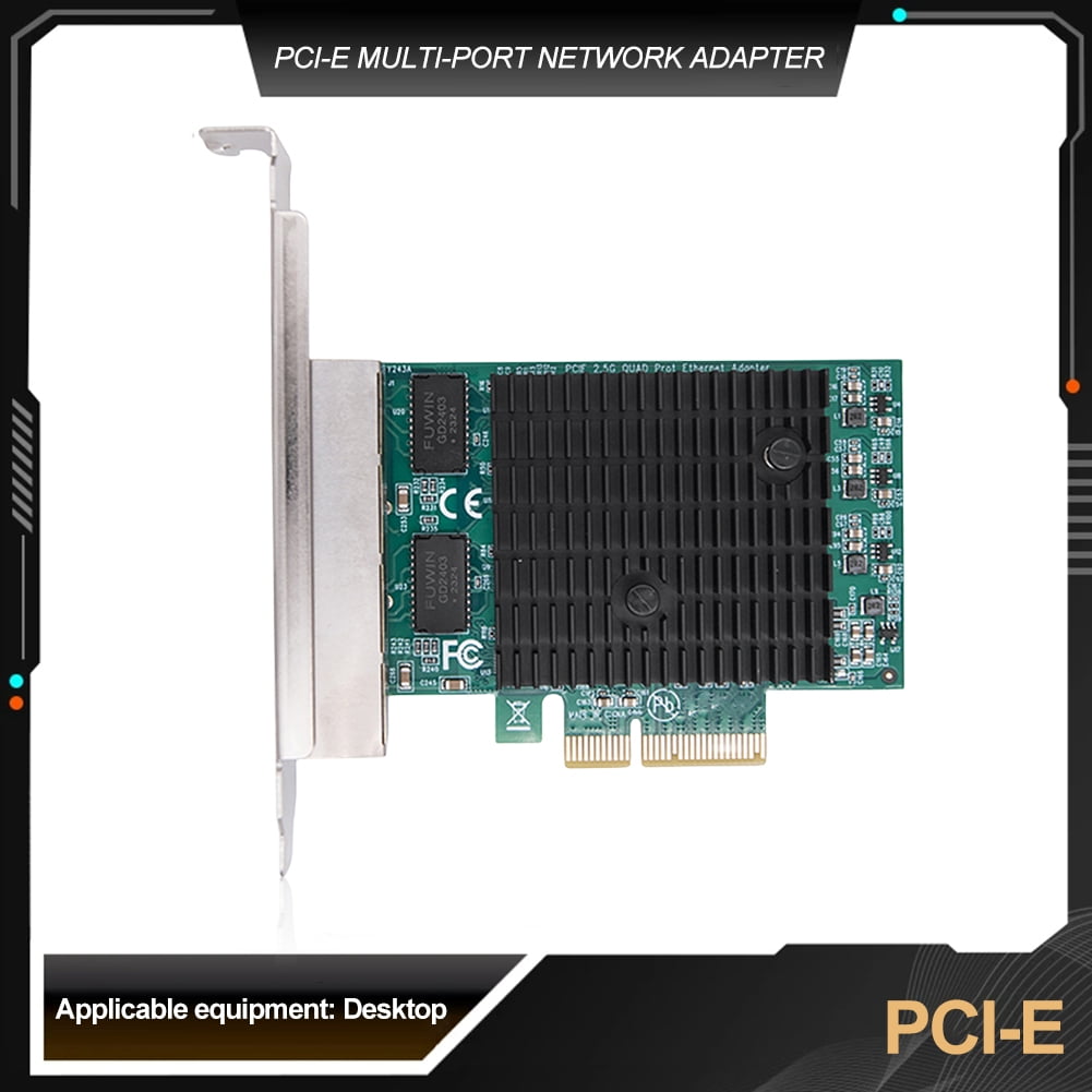 SUNHUFA 1/2/4 Port 2.5GB PCIe Network Card PCI Express Gigabit