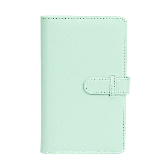 SUNHUFA 108 Sheets Ticket Card Collection Book Green Pink Camera Photo Album for Fujifilm Instax Mini 12 for Collection