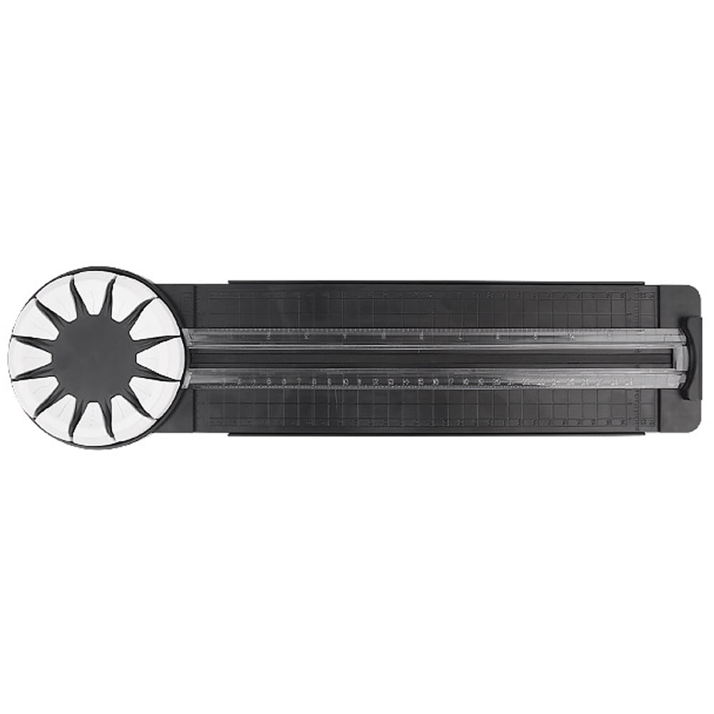 SUNHUFA 12 in 1 Rotary Paper Trimmer MultiFunctional Paper Cutter for