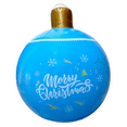 SUNHUFA 24 Inch PVC Inflatable Christmas Ball Large Outdoor Decorated