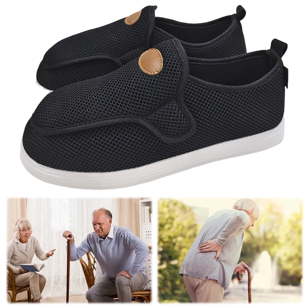 SUNHUFA Diabetic Shoes for Men Extra Wide Width Walking Shoes for