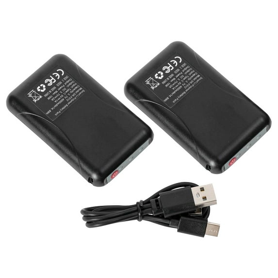 SUNHUFA Electric Heated Socks Battery Heated Socks Skiing Sock for Skiing (2 Battery)