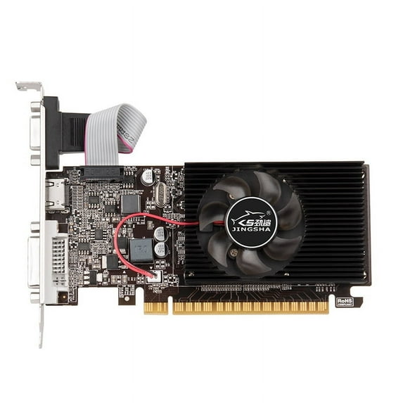 SUNHUFA GT610 Gaming Video Card 810MHZ DDR3 1GB Computer Graphics Card HD VGA DVI Interface Accessories for Computer Desktop Game