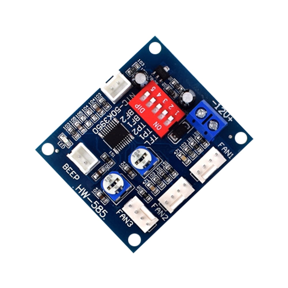 SUNHUFA Governor Module Board HW585 3 Channel DC 12V PWM Speed