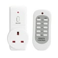 SUNHUFA Portable UK Plug Wireless Remote Control Universal Socket