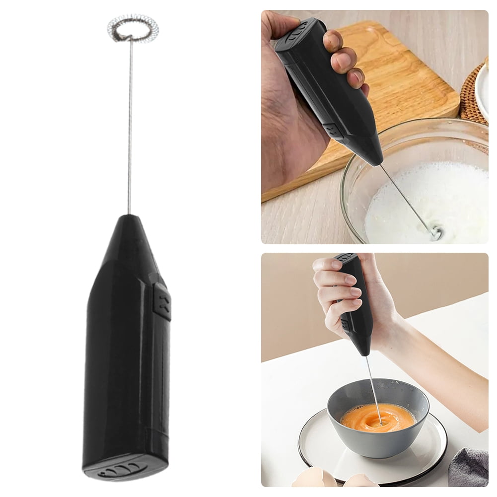 SUNHUFA Powerful Milk Frother Coffee Mixer Frother Electric Mini Whisk