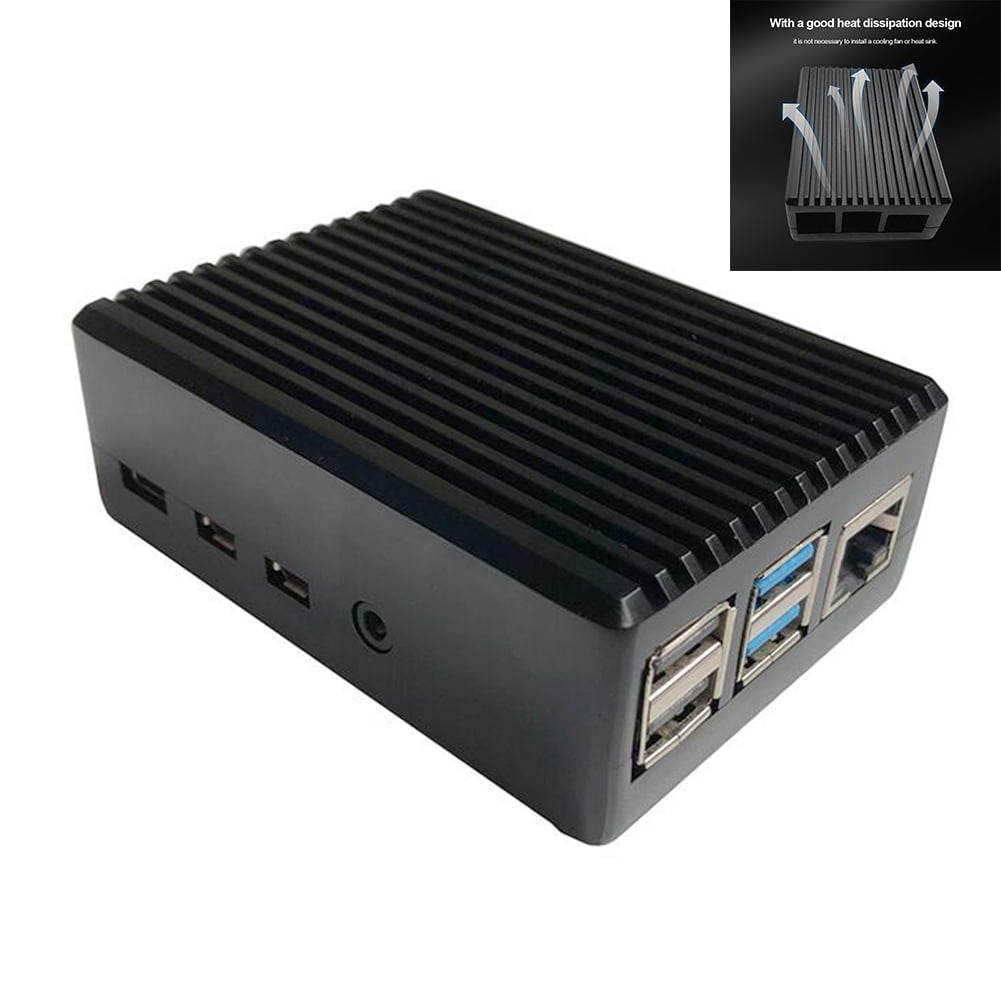SUNHUFA Raspberry Pi 4 Case Aluminum Alloy Raspberry Pi Housing