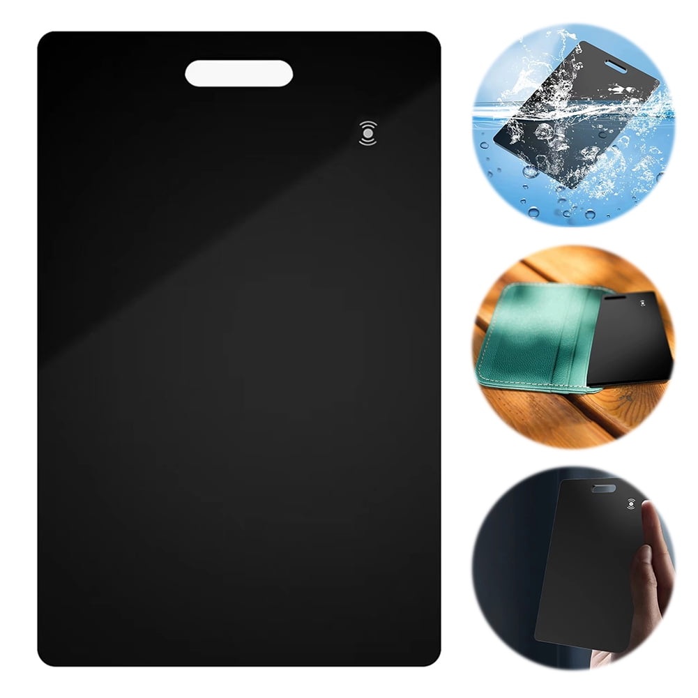 SUNHUFA Slim Wallet Tracker Card Works for Apple Find My Item Locator
