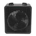 thumbnail image 1 of Sunko Black 1500W Electric 2-Speed Forced Air Heater with Adjustable Thermostat, 1 of 11