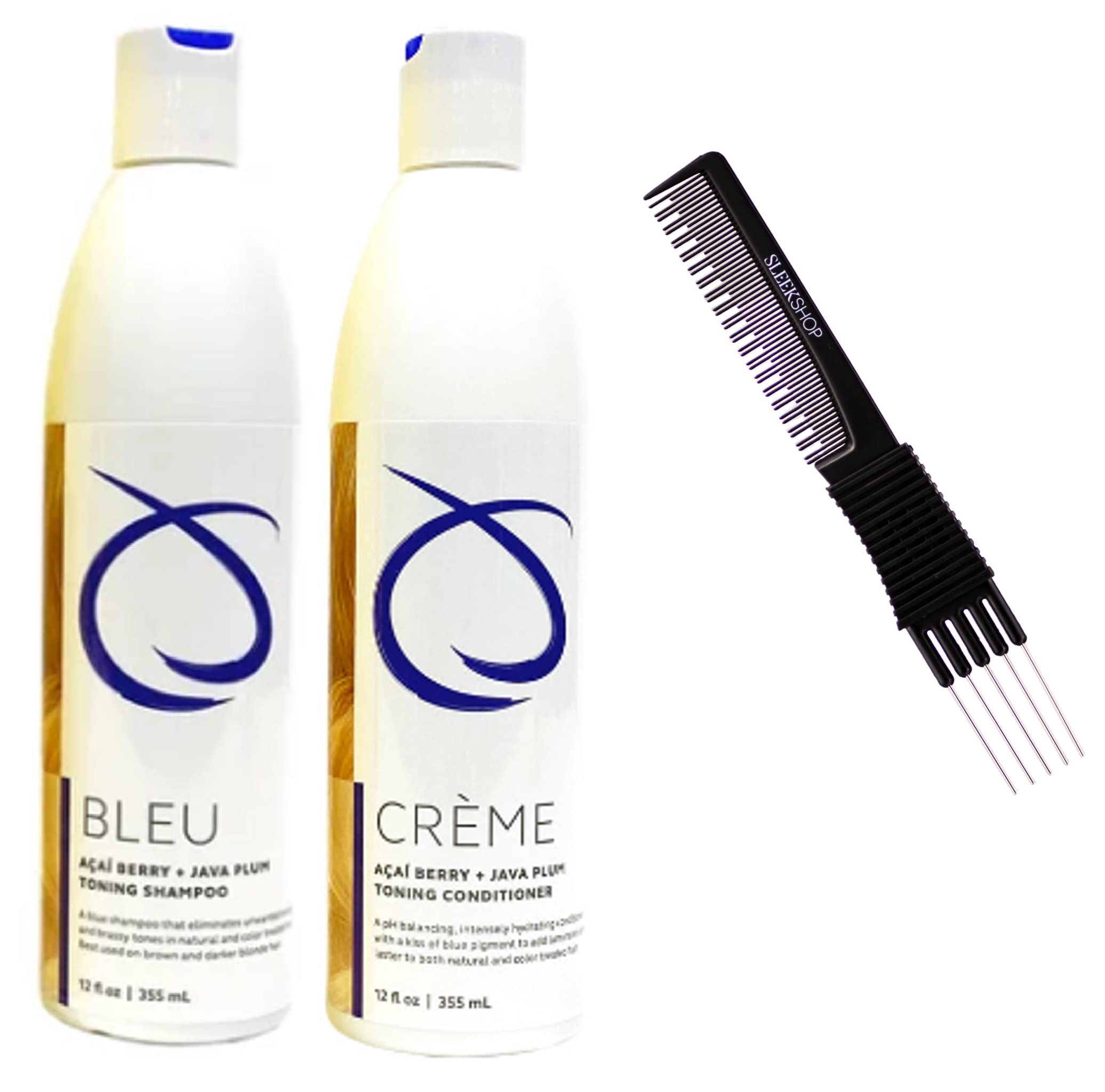 SUNLIGHTS Balayage Bleu Acai Berry + Java Plum Toning SHAMPOO & Creme ...