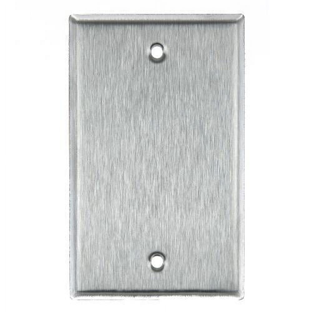 Sunlite Steel 1-Gang Blank Wall Plate