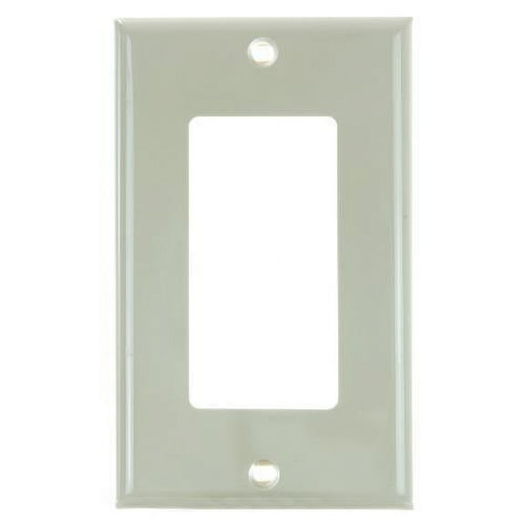 SUNLITE 1 Gang Decorative Plate - Ivory Color