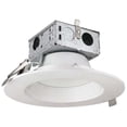 thumbnail image 1 of SUNLITE 89931-SU 4" Recessed Round LED Baffle Jbox Retrofit, Cool White 4000K, 1 of 3