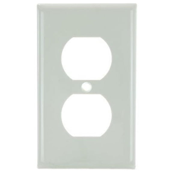 SUNLITE Almond E211A 1 Gang Duplex Receptacle Plate