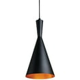 thumbnail image 1 of SUNLITE E26 7" Cone Matte Black Pendant Light Fixture, 1 of 2