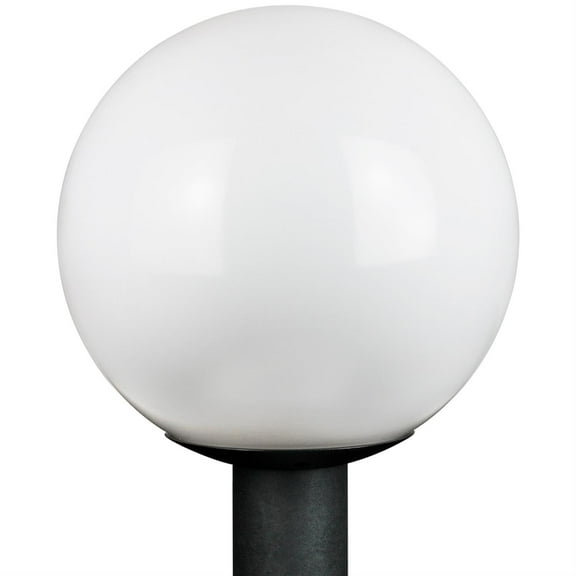 SUNLITE E26 Globe Black Outdoor Post Lights