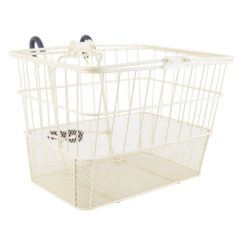 SUNLITE Standard Wire Lift-Off Basket w/Bracket Silver 141 並行輸入 Sunlite Standard Oval Mesh Bottom Lift-Off - Bayou Bicycles | New