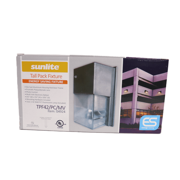 SUNLITE TPF42/PC/MV/ES 42w Energy saving tall pack outdoor fixture