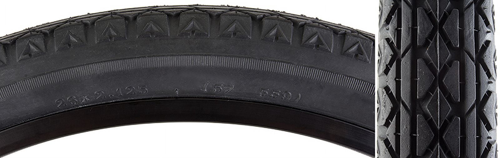 Pneu Vélo Sunlite City Slick - 26x1,5, Noir, Pliable, K154 FIL