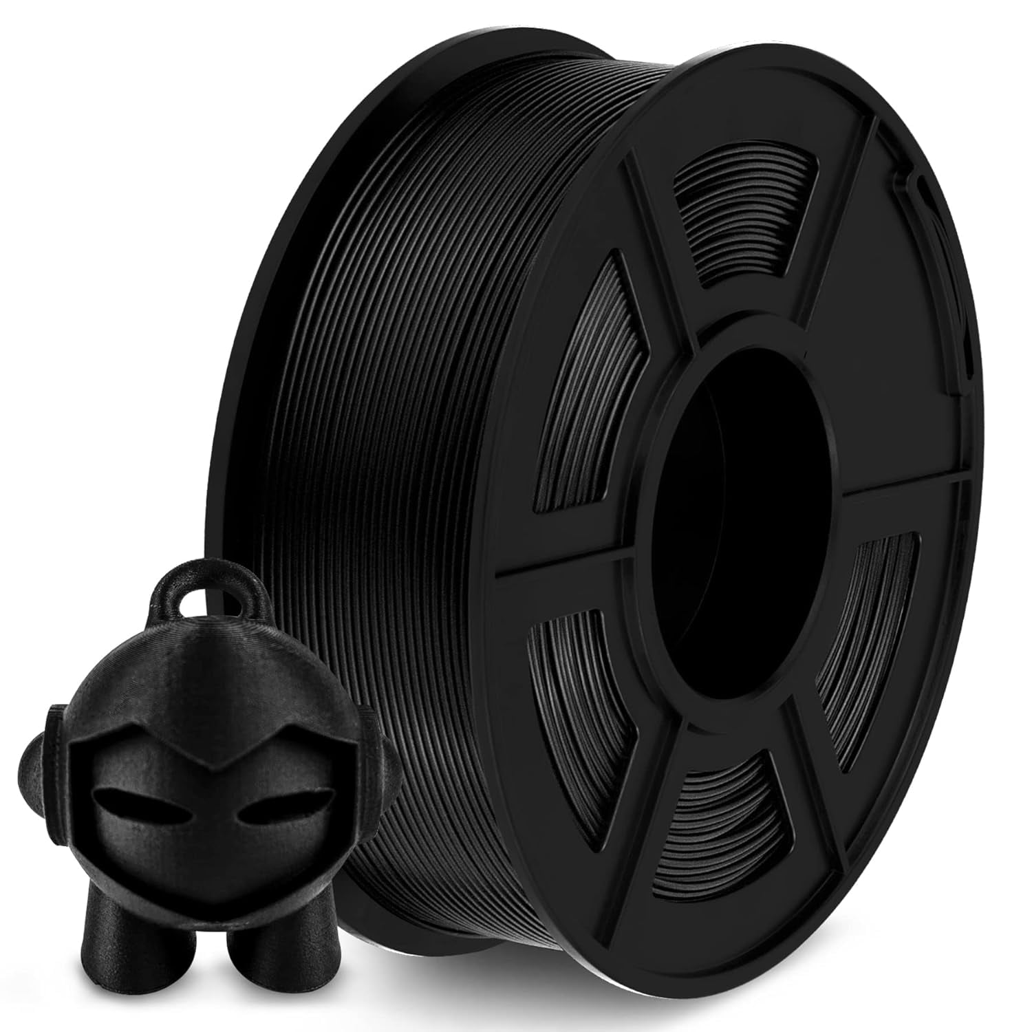 SUNLU 1.75mm PLA Carbon Fiber 3D Printing Filament 1kg/2.2lbs