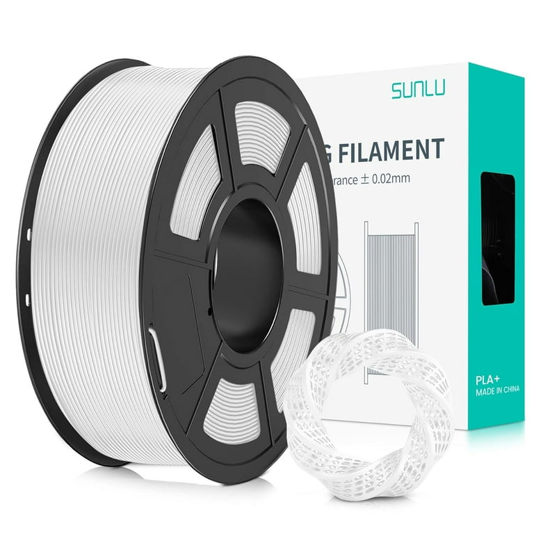 SUNLU PLA+ 3D Printer Filament 1.75mm,Dimensional Accuracy +/