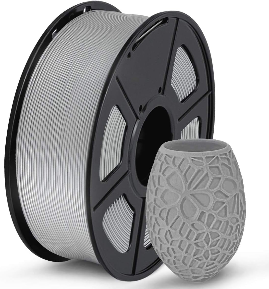 SUNLU PLA 3D Printer Filament 1.75mm,Wood Color,1 kg/Spool,Close to the  Effect of Wood 