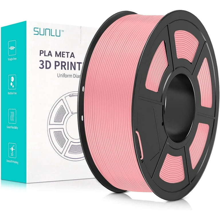 SUNLU PLA 3D Printer Filament PLA Filament 1.75mm, Neatly Wound PLA 3D  Printing Filament 1.75mm, Dimensional Accuracy +/- 0.02 mm, Fit Most FDM 3D