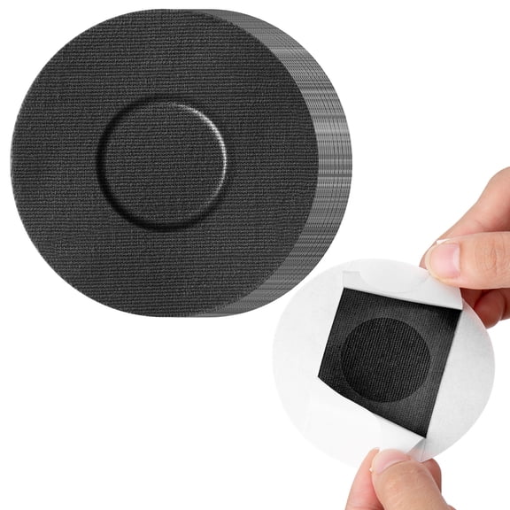 40 Pack Libre 2 Sensor Covers, Waterproof Skin-Friendly Freestyle Libre 2 Glucose Sensor Cover Long Lasting for 10-14 Days, No Glue in The Center by SUNMON (Black)