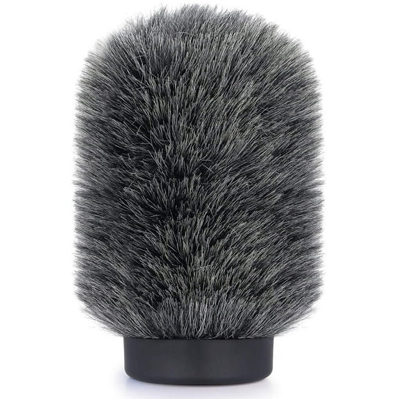 SUNMON Deadcat Wind Muff for Rode NTG4,MKE 600 Microphones, Audio-Technica AT875R Mic, Windscreen up to 4.7" Long
