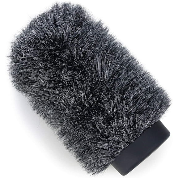 SUNMON Deadcat Windscreen for Rode NTG1, NTG2, Audio-Technica AT897 Microphones, Wind Muff Up to 5.5" Long
