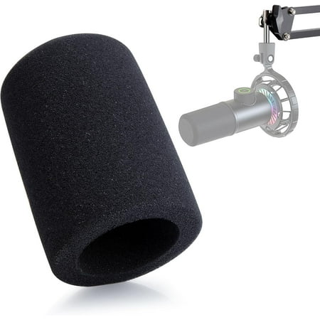 SUNMON Foam Pop Filter - Microphone Cover Windscreen Compatible with Fifine K658 for Recording and Streaming