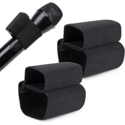 SUNMON Handheld Microphone Elastic Sleeve, Compatible with DJI Mic 2 Wireless on Handheld Mic Shure SM58, Behringer XM8500 for Clearer Audio - 2pcs