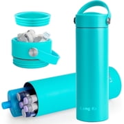 SUNMON Insulin Cooler Travel Case - TSA Approved Diabetes Travel Case Medical Cooler Bottle, Portable Insulin Pen Case for Diabetic Supplies Green