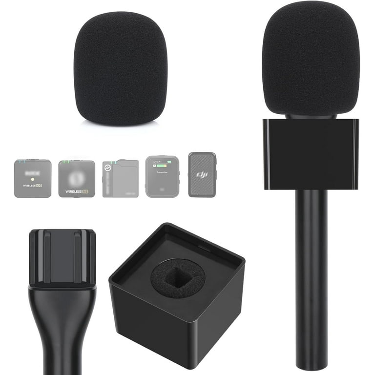 SUNMON Mic Handle for DJI RODE - Wireless Interview Mic