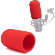 SUNMON Mic Windscreen for HyperX QuadCast Microphone, Professional Hyperx QuadCast Pop Filter, Foam Mic Covers Improve Recording Quality