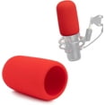 thumbnail image 1 of SUNMON Mic Windscreen for HyperX QuadCast Microphone, Professional Hyperx QuadCast Pop Filter, Foam Mic Covers Improve Recording Quality, 1 of 7