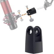 SUNMON Microphone Mount Adapter Compatible with HyperX QuadCast, Replacement for Quad Cast Mount Adapter, Mic Stand Adapter for 3/8 "QuadCast Boom Arm