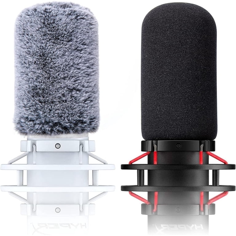 SUNMON Microphone Windscreen Pop Filter Compatible with HyperX