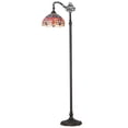 thumbnail image 1 of SUNMORY 64.5'' Stained Glass Floor Lamps, Lamps for Bedroom, Standing Floor Lamps for Living Room, Office Dormitory Bar Retro Unique Accent Decor Cottage Village Gift, 1 of 10