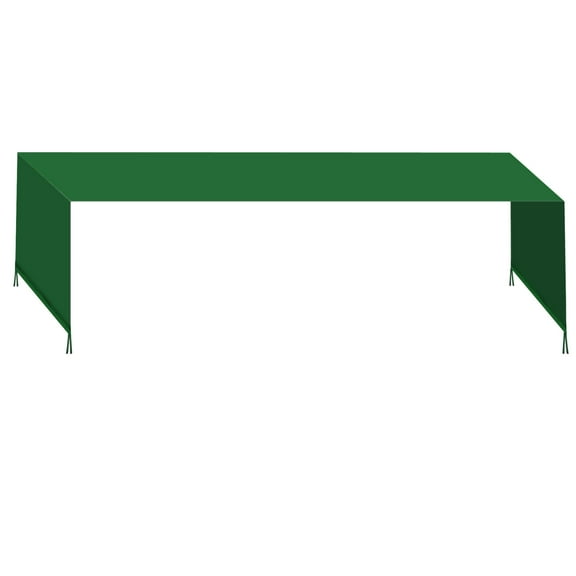 SUNNY 17x 6.7 Ft Universal Replacement Canopy for Pergola Structure Outdoor (Canopy Only) (Green)
