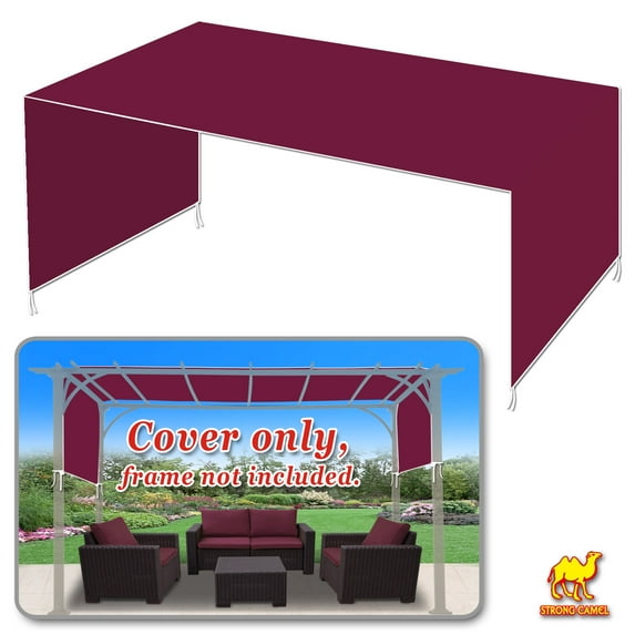 SUNNY 18' x 8.2' Universal Replacement Canopy for Pergola Structure (Purple)