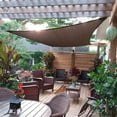 thumbnail image 1 of SUNNY GUARD 20'x23' Sun Shade Sail Rectangle Brown UV Block Canopy Awning for Outdoor Patio Garden Backyard (We Make Custom Size), 1 of 8