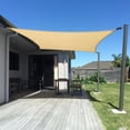 thumbnail image 1 of SUNNY GUARD Custom Size 11'x24' Sun Shade Sail Rectangle Sand UV Block Canopy Awning for Outdoor Patio Garden Backyard (Customized), 1 of 8