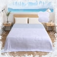 thumbnail image 1 of SUNNY HEAT Cooling Summer Comforter King Size 90"x108", Cooling Blanket for Hot Sleepers, Lightweight Breathable Double-Sided Quilt, Leopard Ice Blue, 1 of 8