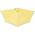 thumbnail image 1 of Sunny Patio 10' x 10' 5-Rib Beige Patio Umbrella Canopy, UV Protective Polyester Cover, 1 of 11