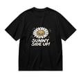 thumbnail image 1 of SUNNY SIDE UP,Happy Daisy Print 1, Vintage T Shirt, Cotton T-Shirt for Men, 23666256,S, 1 of 8