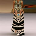 thumbnail image 1 of SUNNY Summer Long Dress Elegant Robe Dress Party 3D Sleeveless Dresses Women Casual Sundress Vintage Maxi Dresses For Women, 1 of 6