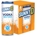 thumbnail image 1 of Sunny D Orange Cocktail, 4 Pack 12 oz Cans, 5% ABV, 1 of 4