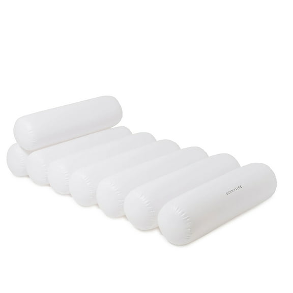 SUNNYLiFE Luxe Tube Lilo Le Weekend White S41TBLWT