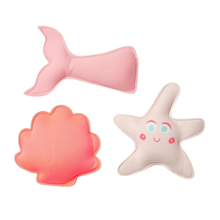 SUNNYLIFE Dive Buddies Melody the Mermaid Neon Strawberry SUNNYLIFE Dive Buddies Melody the Mermaid Neon Strawberry